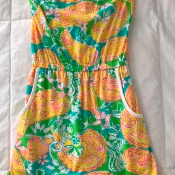 Lilly Pulitzer Lucy Strapless Romper - Size  XL - Picture 2 of 7